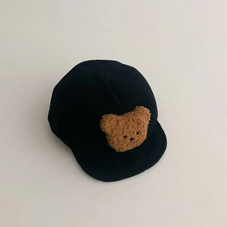 Wholesale Infants Spring Autumn Child Baseball Hat High Quality BaBy Bear Headgear Sunshade Hat