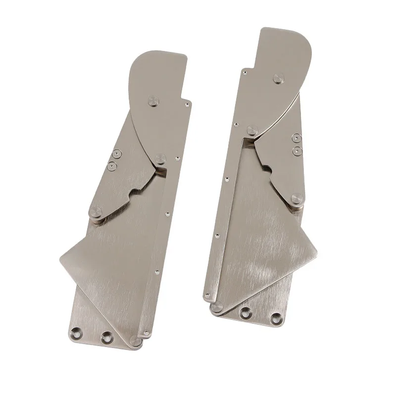 DIY Space Saving Zine alloy Bracket Suspension Folding Dining Flip Desk Connector mechanism Fold Up Table Hinge For Home office