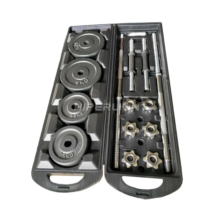 Гимнастические тренажеры Hanteln игра Pesas De Gym чугунные 50 кг регулируемые хромированные штанги гантели набор весов