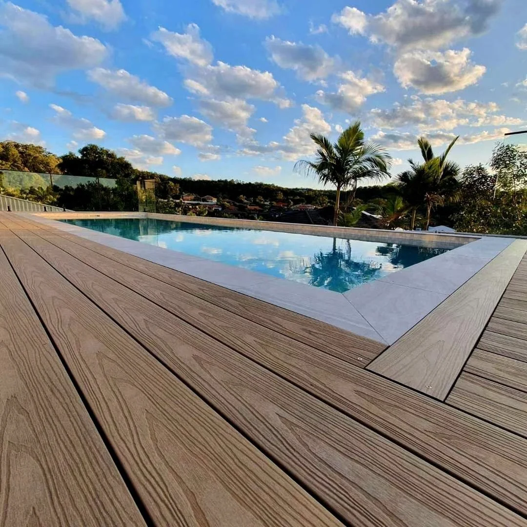 
Fashionable and popular wpc waterproff outdoor flooring decking 