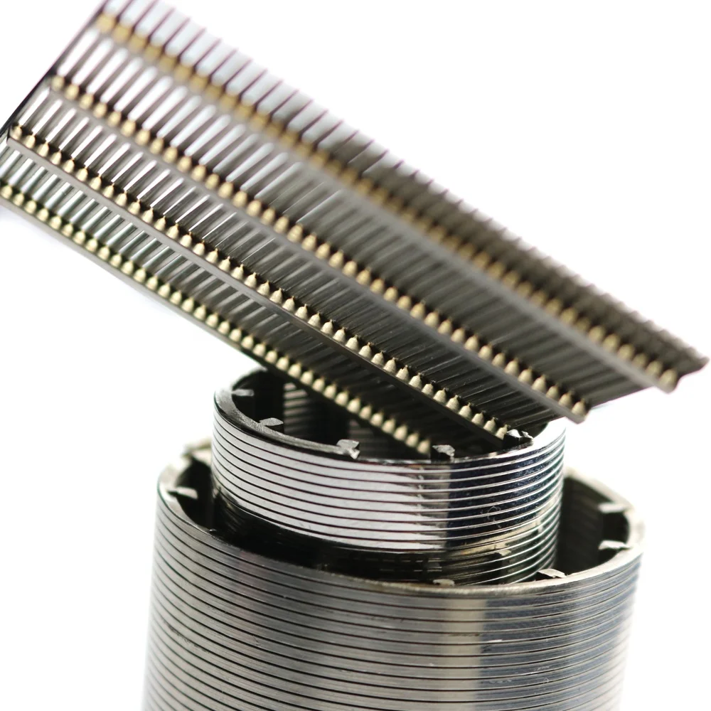 Stainless Steel Wedge Mesh Cartridge,Water Filter Element Backwash Filter Screen