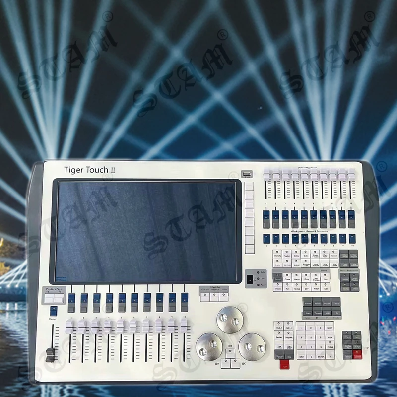 Tiger touch 2 console with time code connector SMTP quartz Tiger touch 2 controller Titan 11.0 10.1 10.0 9.1 tiger controller
