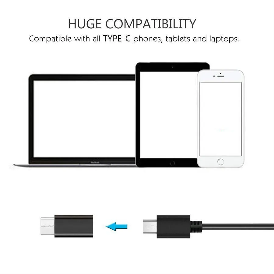  Переходник для зарядки и передачи данных Micro USB V8 «Мама-папа» 3.1