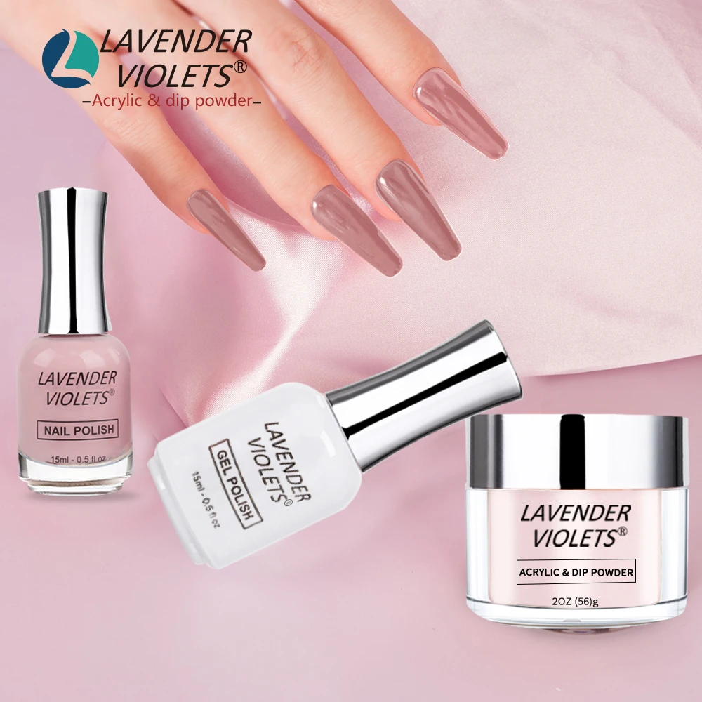 Acrylic Dipping Powder manufacturer 3 IN 1 Color Dipping Powder match Gel Polish match Nail Lacquer