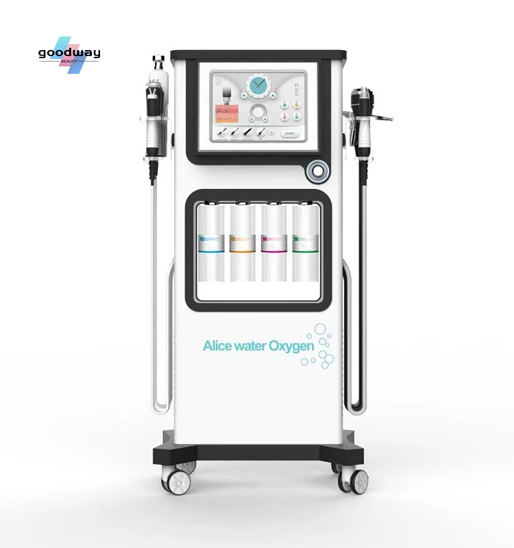 Goodway Peeling Facial Hydrogen Facial Small Bubble Dermabrasion Hydra Aqua Machine hydro dermabrasion facial machine