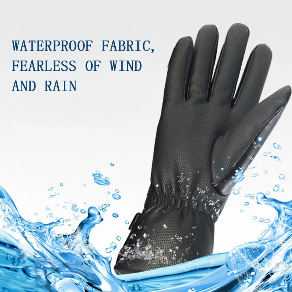 heated gloves 7.4V lithium battery  heating gloves electric three-gear temperature adjustment