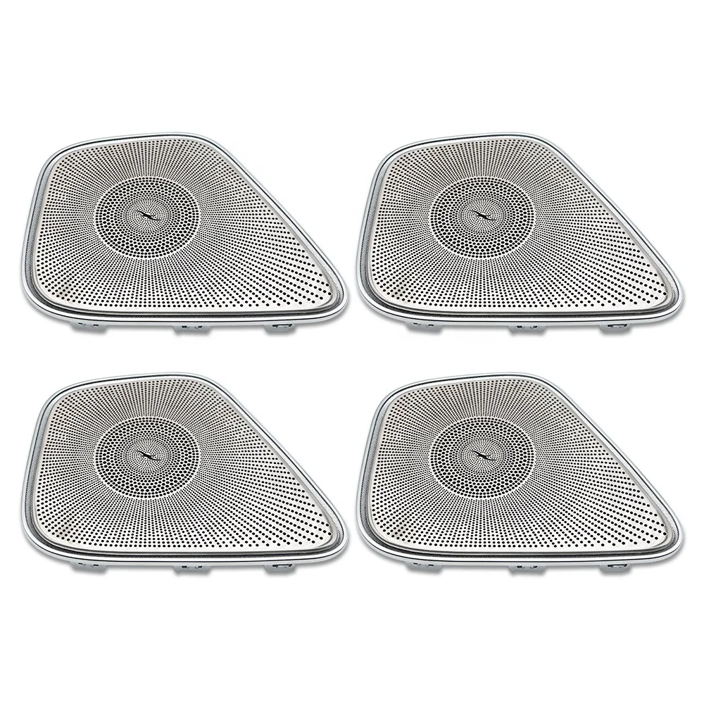 Car Accessories Speaker Midrange Horn Cover Atmosphere Lights Illuminate 64 Color Ambient Light For Mercedes-benz W177 W118