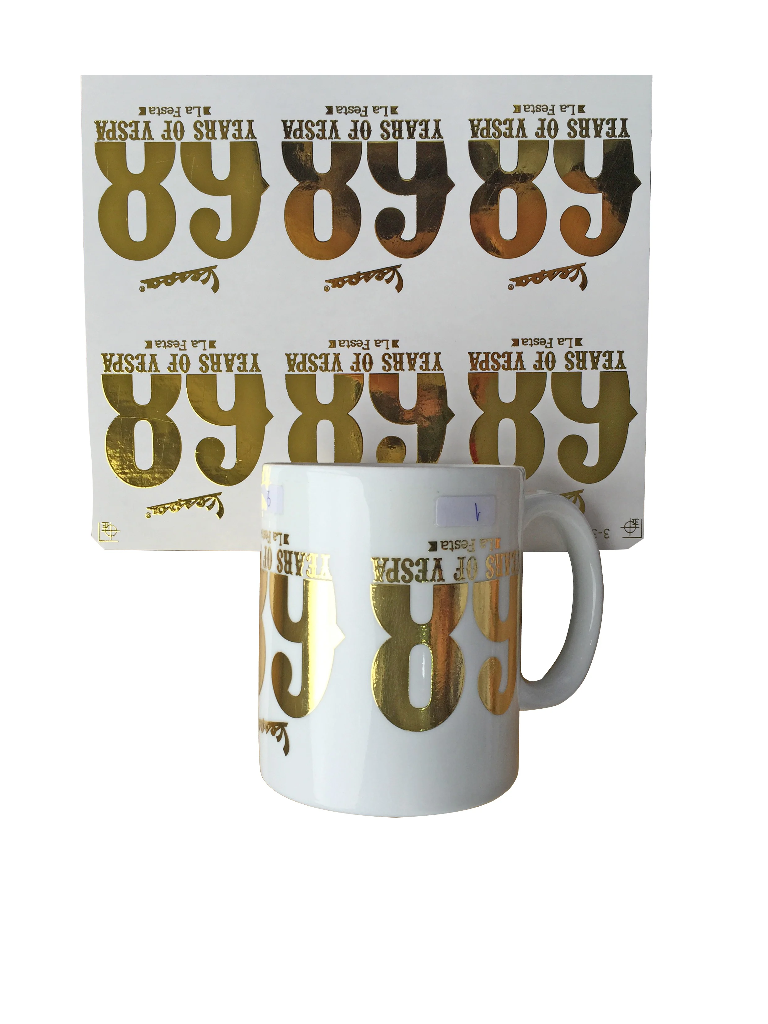 Hot Sale Transfer Label Waterslide Decal Sticker Printing for Coffee Cup Ceramic Large Ceramic Pots