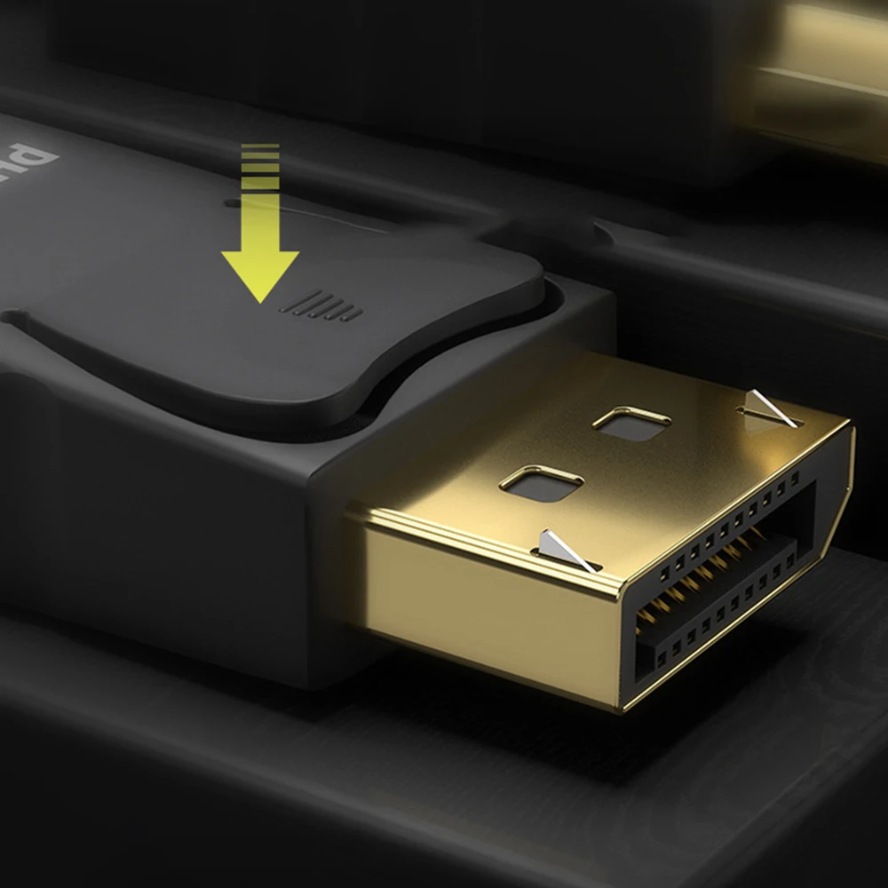 DP to DP Cable 20 Pin DisplayPort 1.4 MALE-MALE 8K Hd Audio Video Cable ODM OEM Customized Display Port CABEL