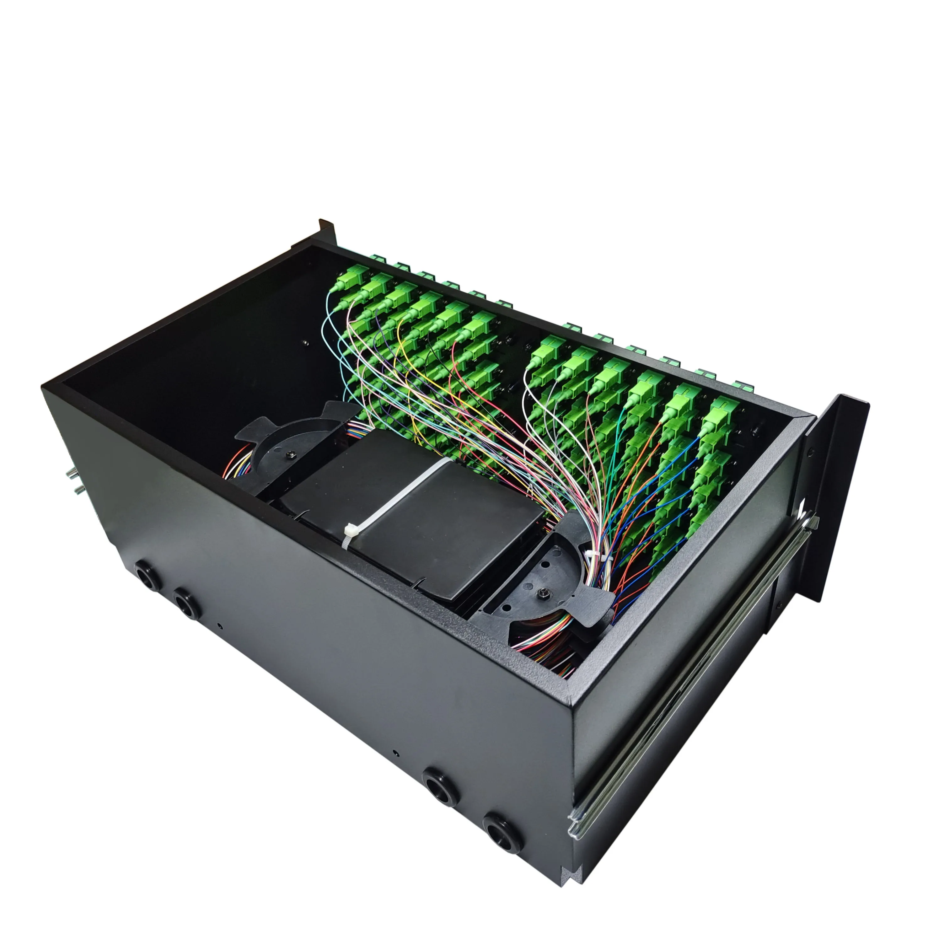 Eonkey 19' 4u fiber optical adapters patch panel 96 ports rack mount patch panel distribution frame ODF