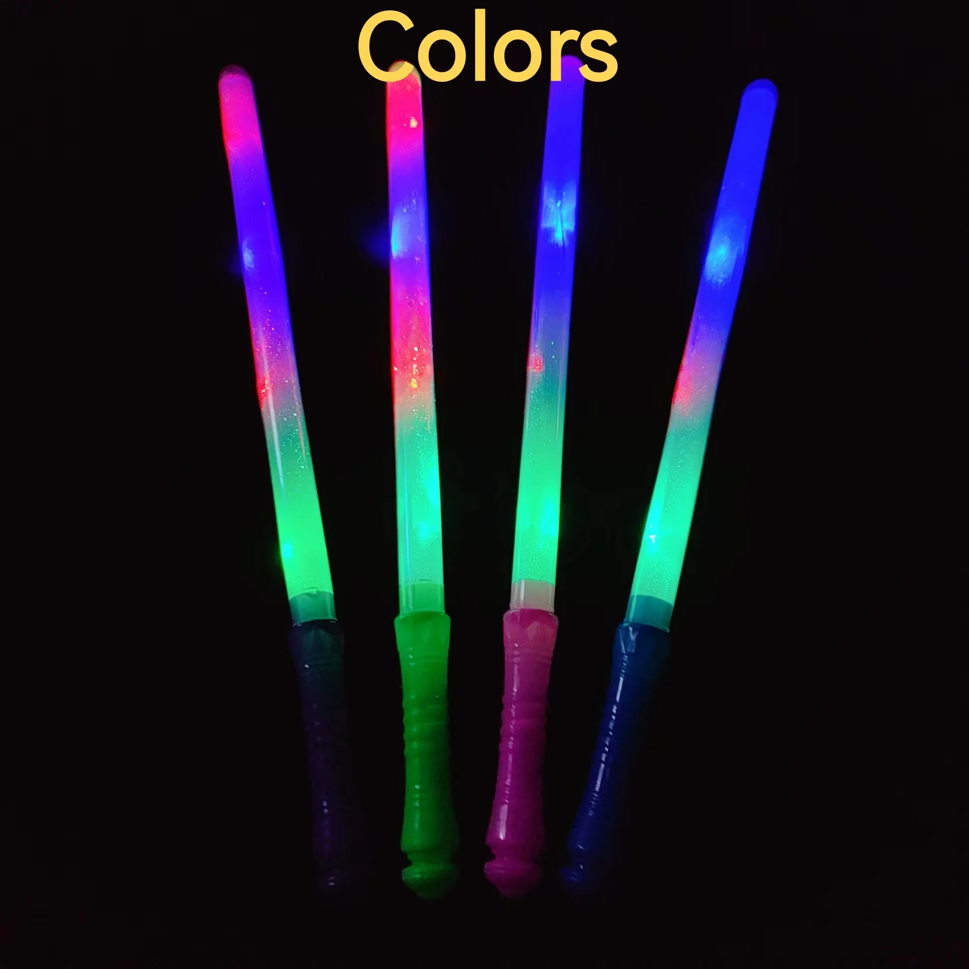 Wholesale Flashing  Glowing Stick Light  LED  Party Event  Gift Party Weeding Christmas Plastic Everyday