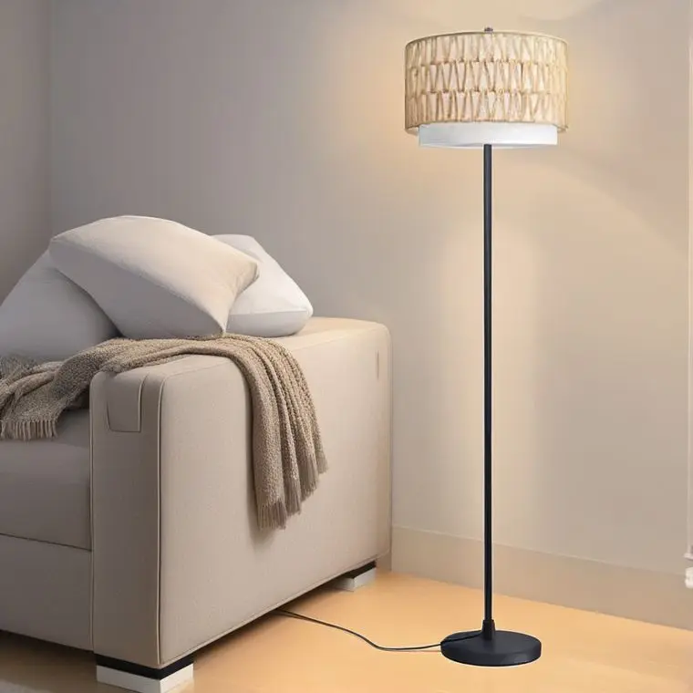 Современный богемный большой светодиодный напольный светильник с латунным абажуром ручной работы E27 железный корпус декоративный металлический абажур для спальни