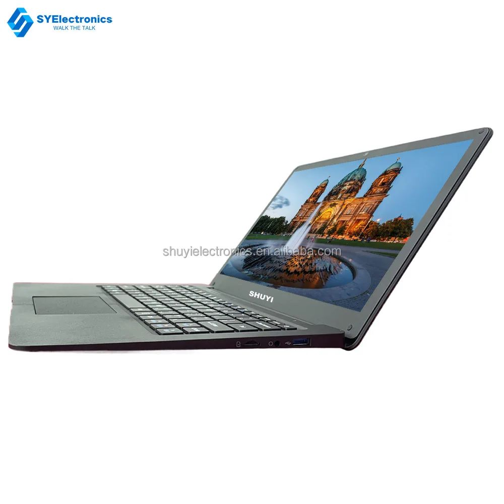 China Supplier Personalized win 10 quad core N4120 14inch china-laptop 128 64GB ssd  dual core laptops very cheap trade on deals
