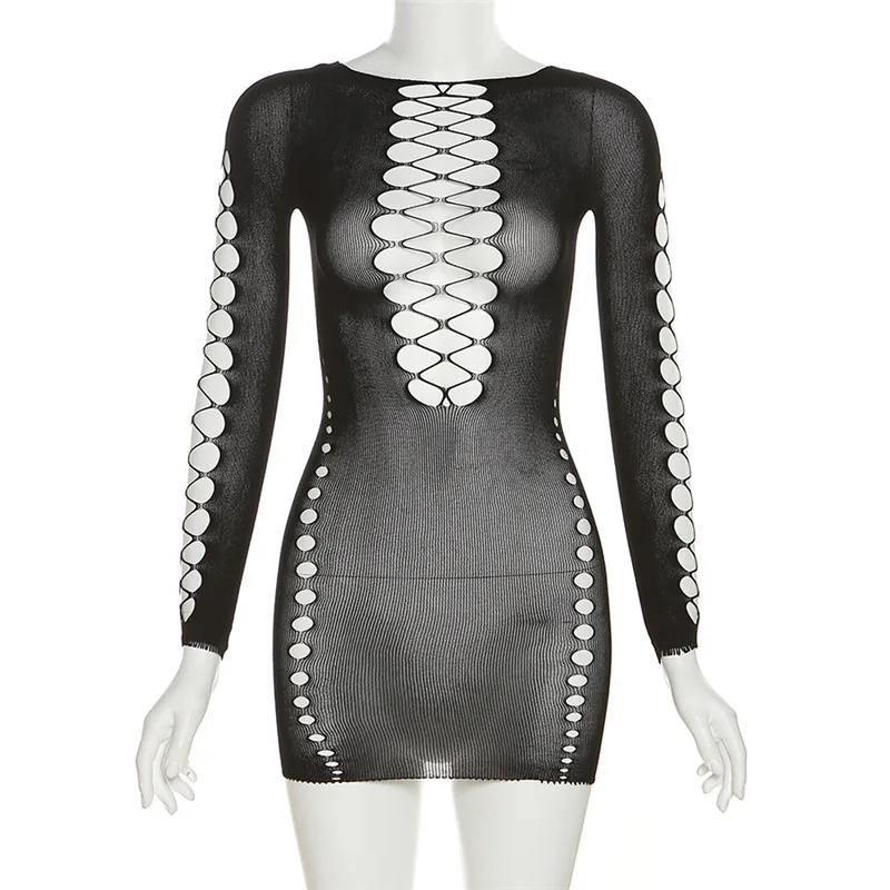 OEM Womens One Piece  Party Clubwear Bodycon Bodystocking Jumpsuit  Lingerie