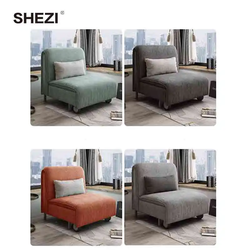 Оптовая Продажа с фабрики SHEZI раскладной диван-кровать в форме я односпальная двуспальная мебель для гостиной Современный Раскладной Диван