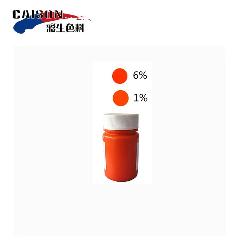 
Water-based orange pigment color paste is good for gypsum and fiberglass dyeing 