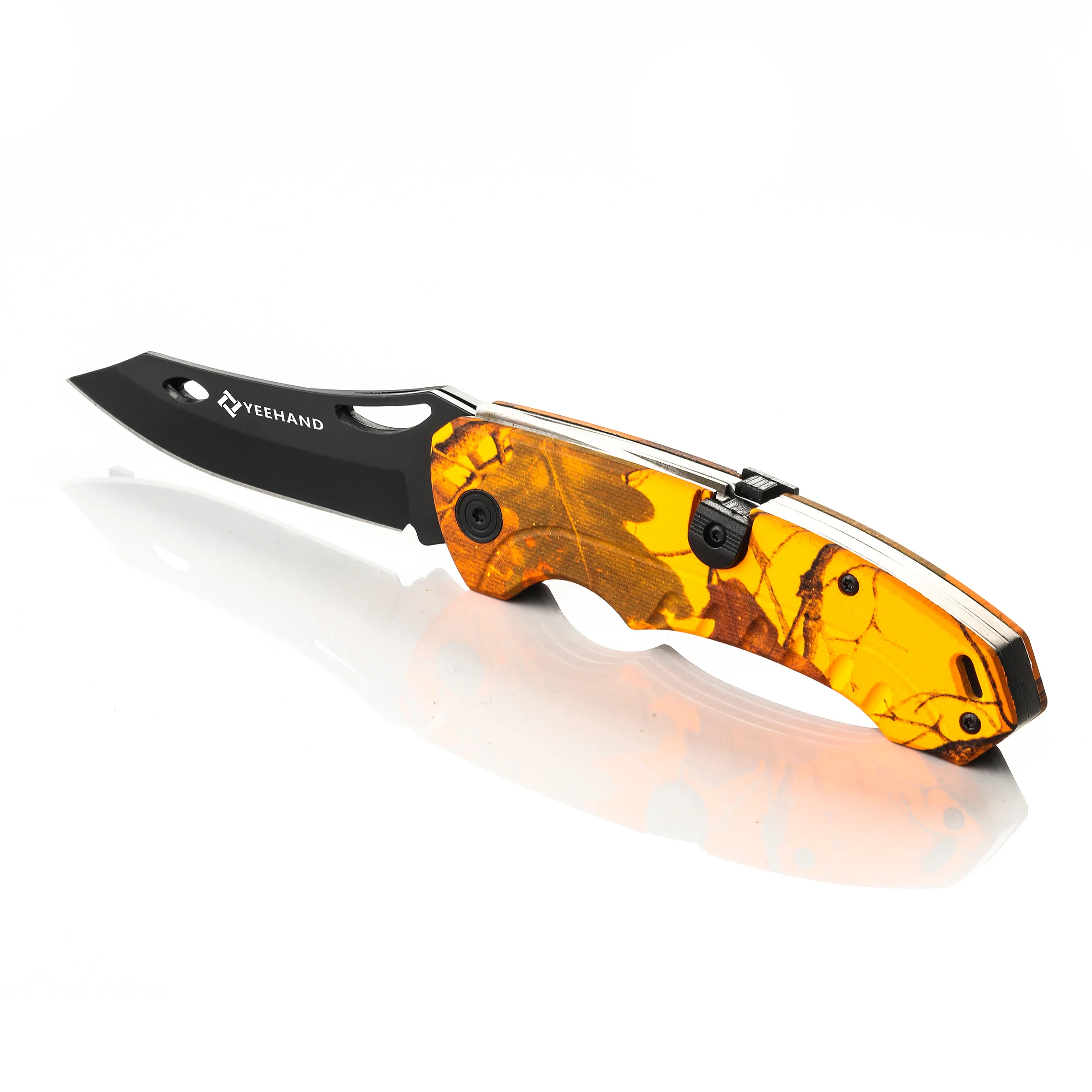 OEM golden supplier mini folding knife multifunctional  hunting knives stainless steel survival knife