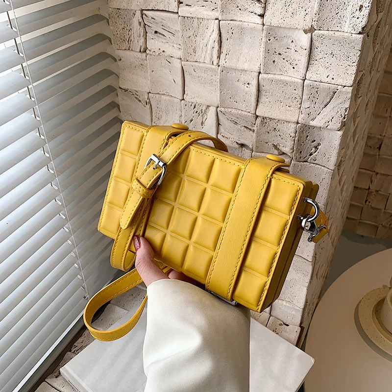 2022 fashion designer clutch purses and handbags box girls mini messenger bag shoulder ladies PU leather sling bags for women