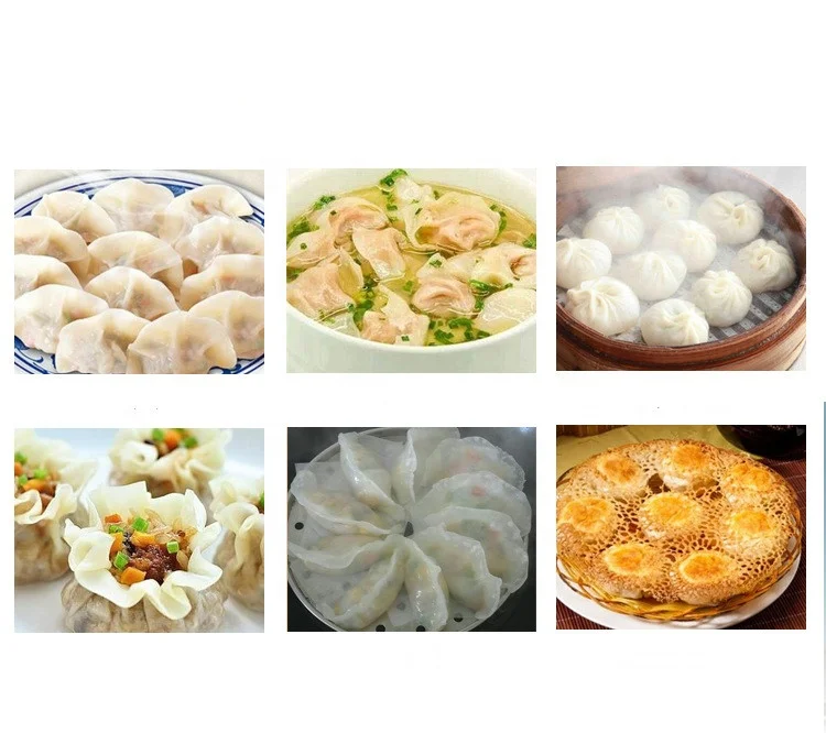  Многофункциональная ручная машина wonton для выпечки на коже и паровой