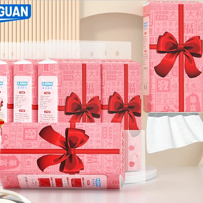 Paper Colorful Toilet Wall Sheets Towel Facial Packaging Hanging Tissue Soft Custom Bulk Orange Type Tree Care Hanging Tissue