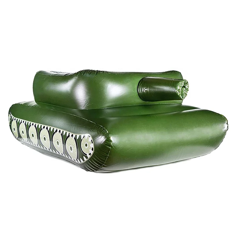 New Design Big Summer Inflatable pool punisher tank Boat Pool Float for Kids with Built-in Squirt Gun Inflatable Ride-on for Kid