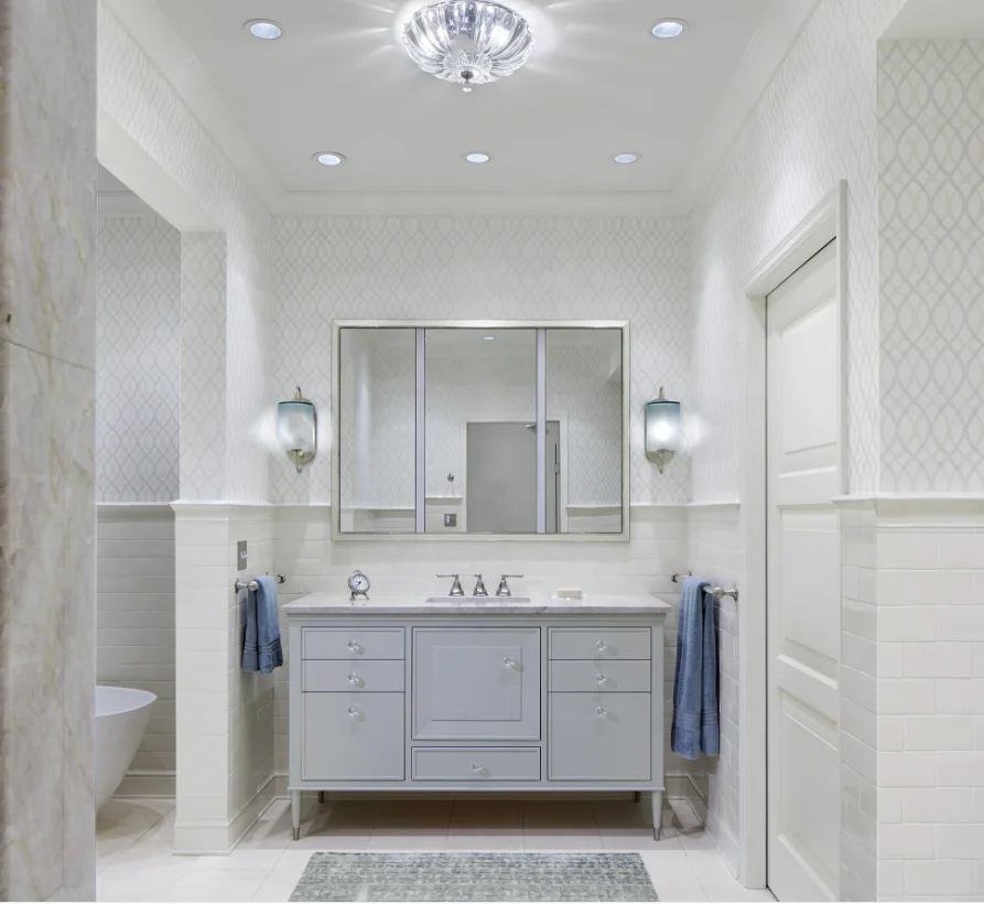 Superior Quality Maple Veneer Toilet Bathroom Sink Storage Cabinet