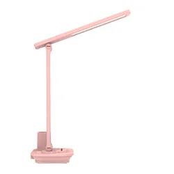 Factory Manufacture New Design Led Pen Holder Desk Lamp With Usb Rechargeable Portable Learning Table Light Lamps For Students