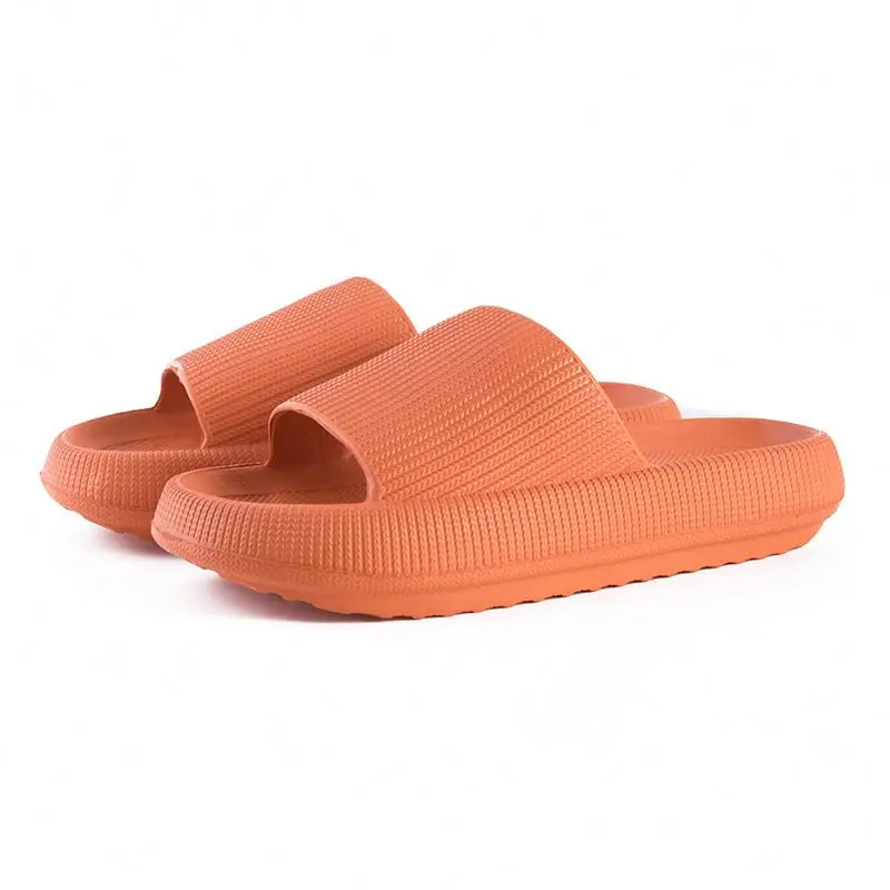 2021 Hot Sale Beach Sandals Unisex Outdoor Feeling of stepping on excrement Thick Bottomed Home Fashion Style EVA Slippers
