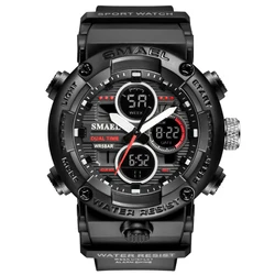 high quality relogio smael 8038 waterproof sport watch digital and analog boys watch