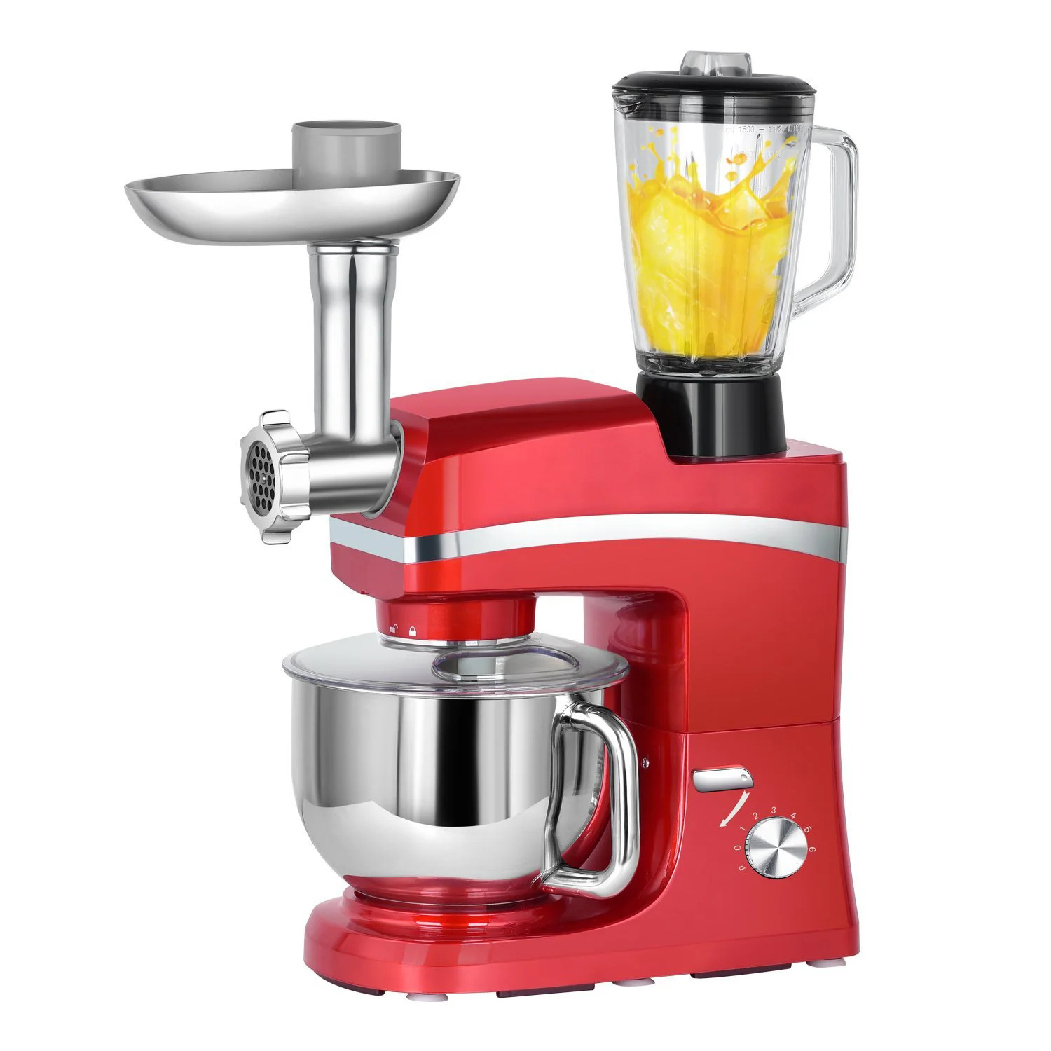 650W Bartender Blender and Mixer Stainless Steel Bar Tool Meat Product Making Machines Juice Dispenser Home Noodle maker
