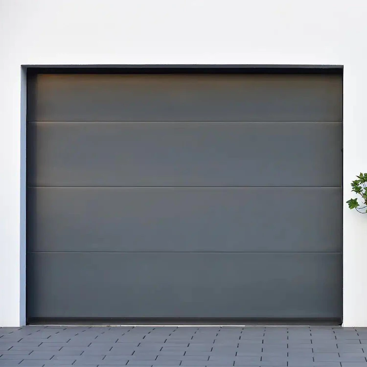 Rectangular window steel frame garage door Folding garage door automatic garage door