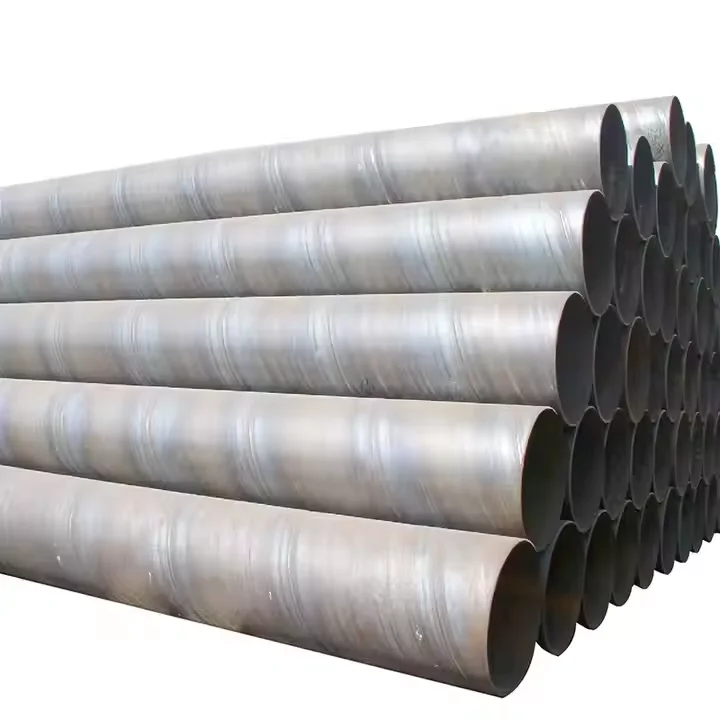 ASTM A53 A106 спиральная сварная труба из углеродистой стали API 5L Gr. X60 Нефтяной стальной трубопровод Высокая Растяжимая бесшовная котельная