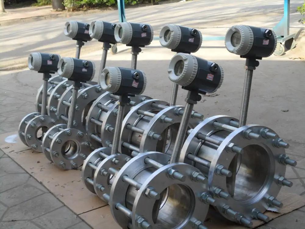 Vortex medidor de flujo de Gas Natural Flowmeter 4-20ma HART