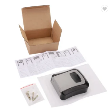 Key storage Outdoor 4 digits wall mounted combination key lock box