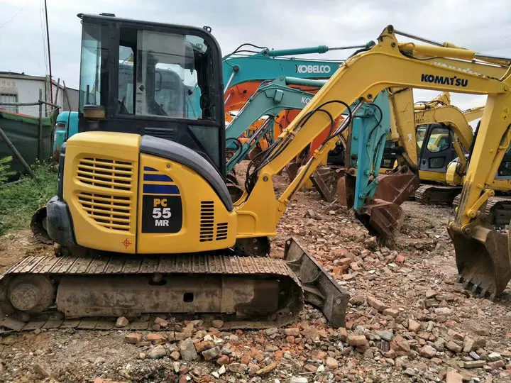 Экскаватор Pc55 KOMATSU Высокопроизводительный pc55mr pc55 pc60 pc70 используемые экскаваторы Лидер продаж