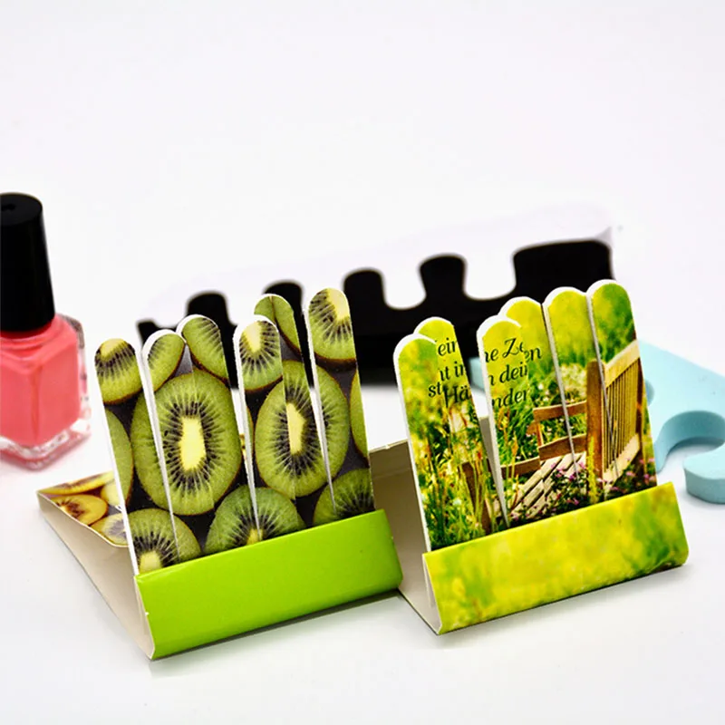 Wholesale customized hat box mini nail file emery boards matchbook display colorful printed sponge file