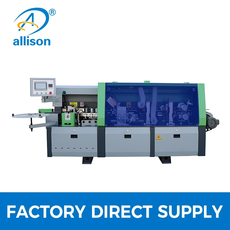 Edge Banding Machine Multi-function Gluing End Trimming Fine Trimming Scraping Buffing PVC Edge Banding Machinery