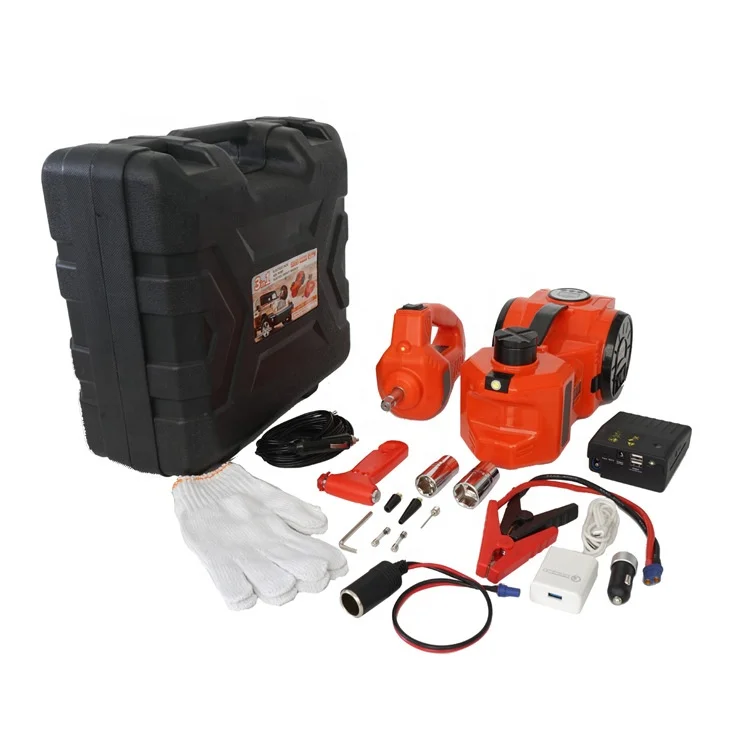 OSATE Telescopic Hydraulic portable 3t dc12v electric car jack kit for sale