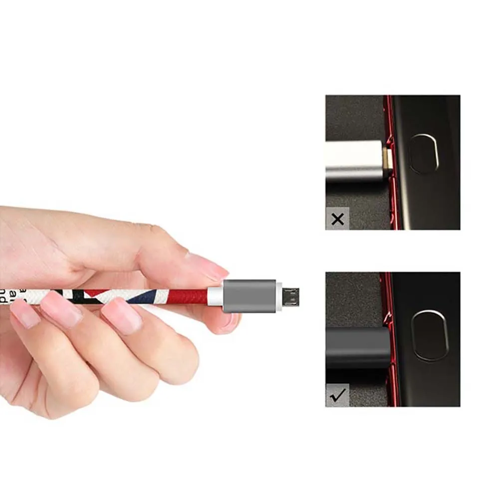 Factory Direct Hot Sale 1 M 2M OEM PU Leather Cell Phone Fast Charging Micro Type C USB Data Cable