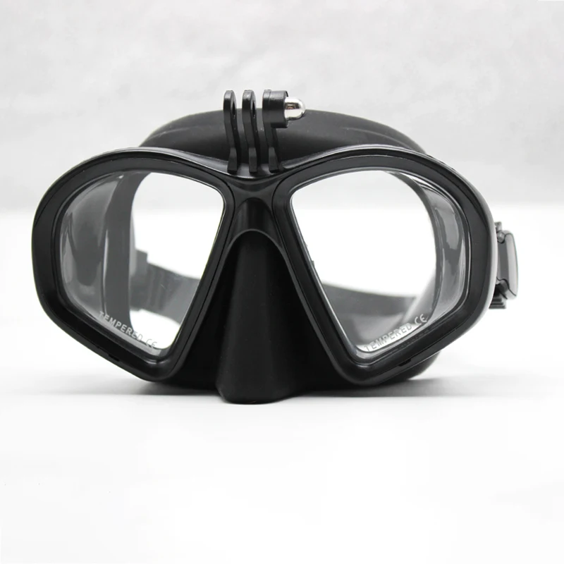 Silicone Diving Mask Tempered Glass Men Women Low Volume Dive Mask