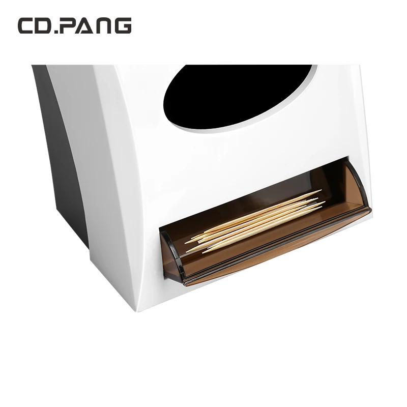 CD PANG napkin holder table sanitary napkin paper dispenser with toothpick box for restaurant