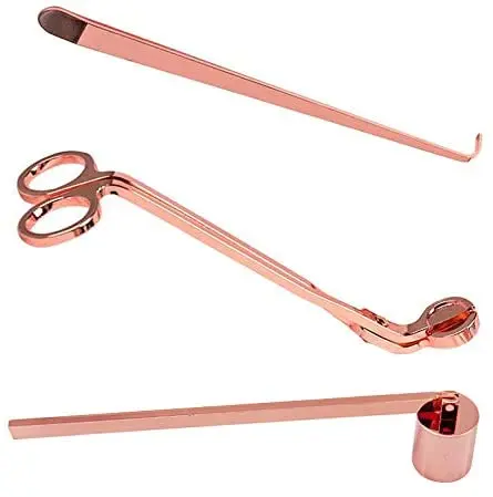 
Candle Tools Set Hot Sale Factory Direct Candle Scissors Lighter And Snuffer Candle Accessory Wick Trimmer custom logo available 
