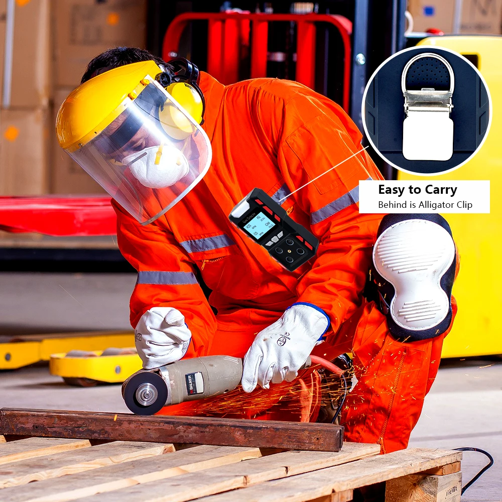 Factory Wholesale Portable Multi Gas Analyzer Combustion Flue Gas Leak Detector