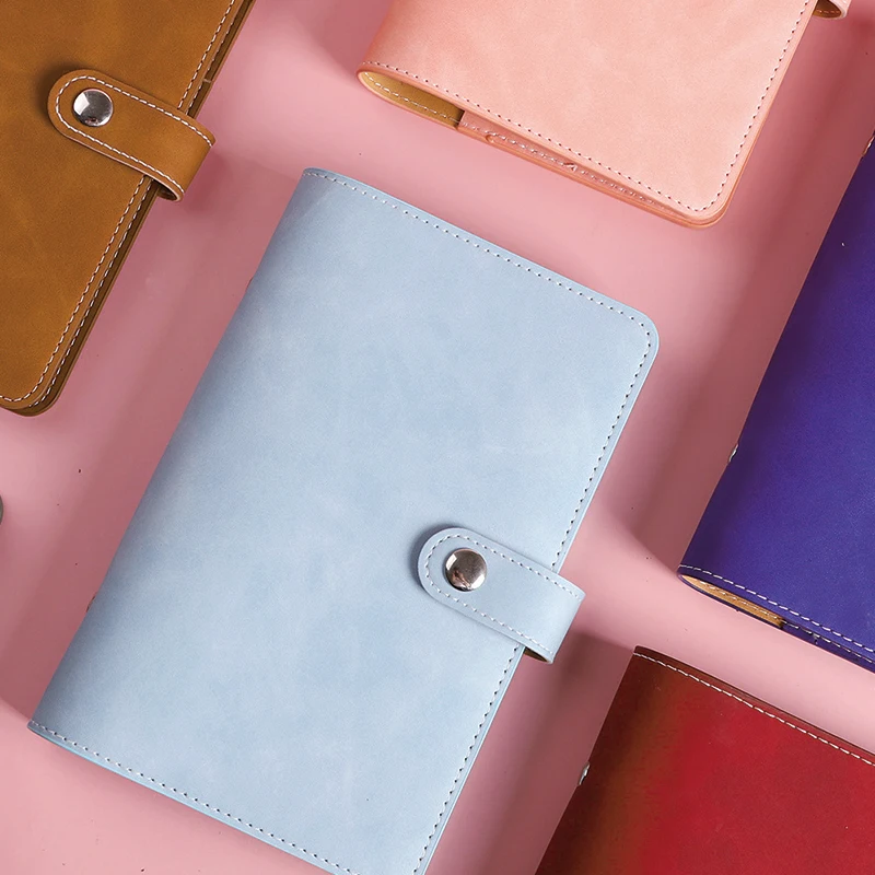 Wholesale A6 Custom Planner Money Mini Ring Budget Binder with Cash Envelopes and Zipper