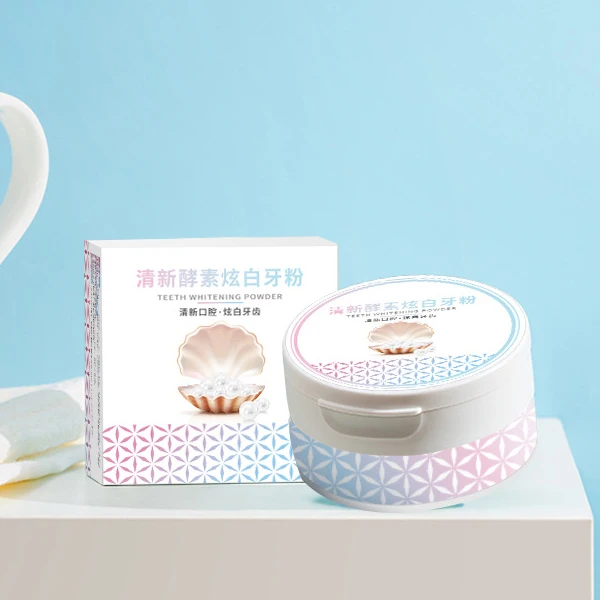 New Tooth Powder Natural Baking Soda Strength Teeth Whitening Powder Tooth Cleaning Powder For Anti-cavity Private Label