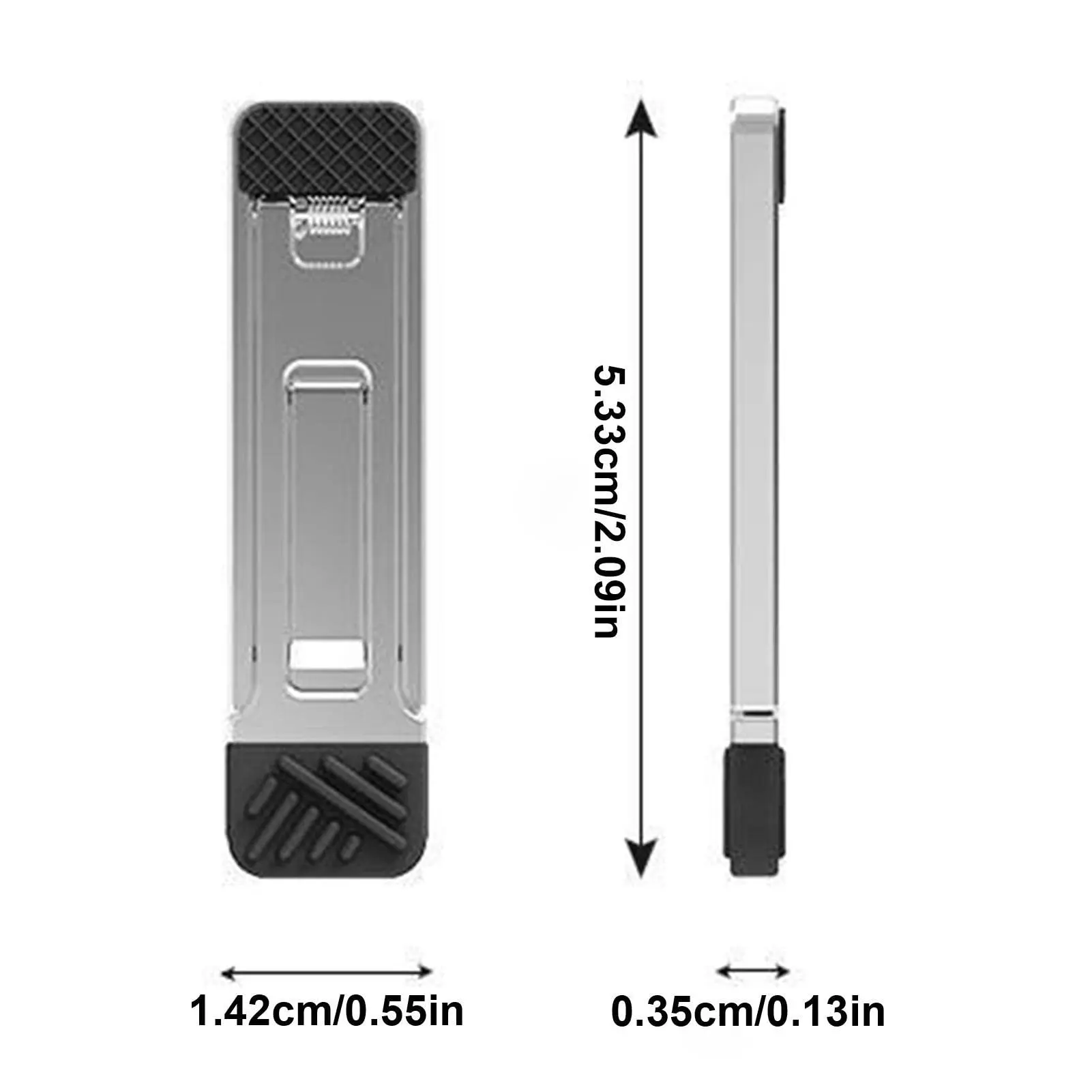Widely compatibility Aluminum Alloy  Pop-up Metal Leg 3 Gear Adjust Height Invisible Portable Laptop Phone ipad Stand