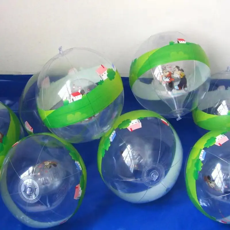 Customized PVC inflatable cartoon ball by manufacturer, inflatable beach ball, PVC inflatable balloon