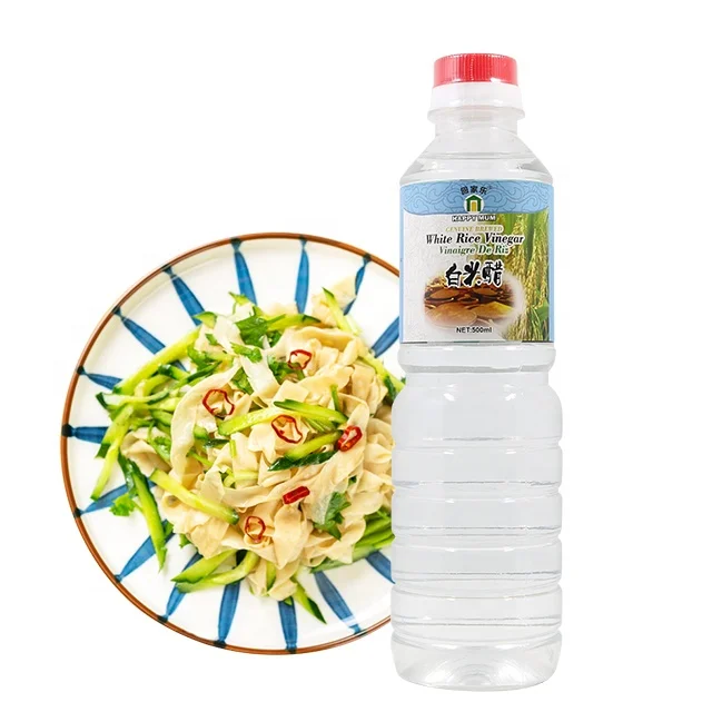 Натуральная жидкость для очистки оптом от оригинального производителя китайский рисовый белый уксус 500 мл