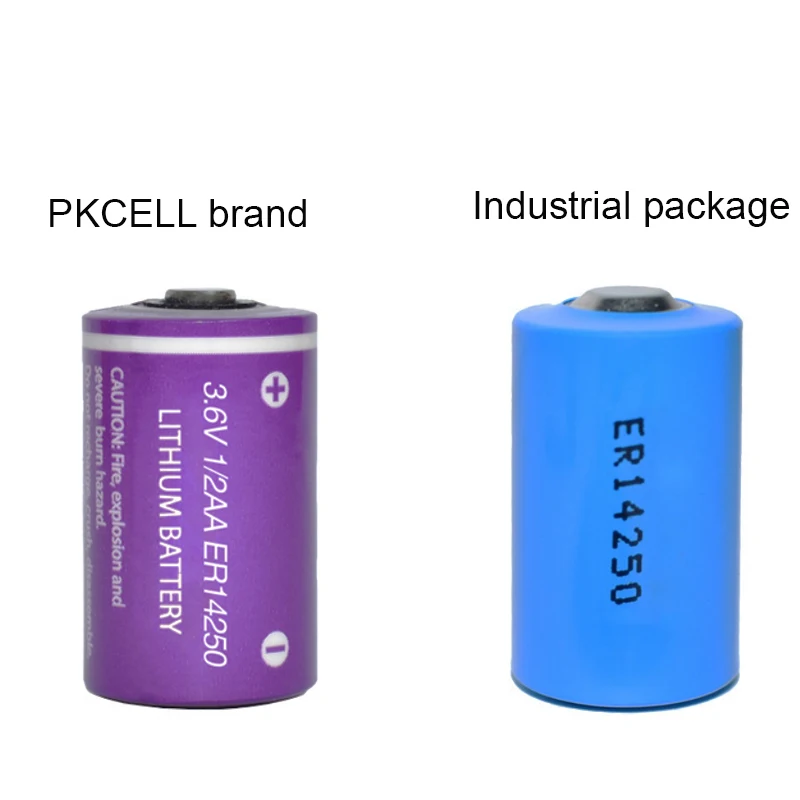 Hot Selling 3.6V er14250 1/2 AA Primary Battery 1200mAh for Internet of Things lithium battery