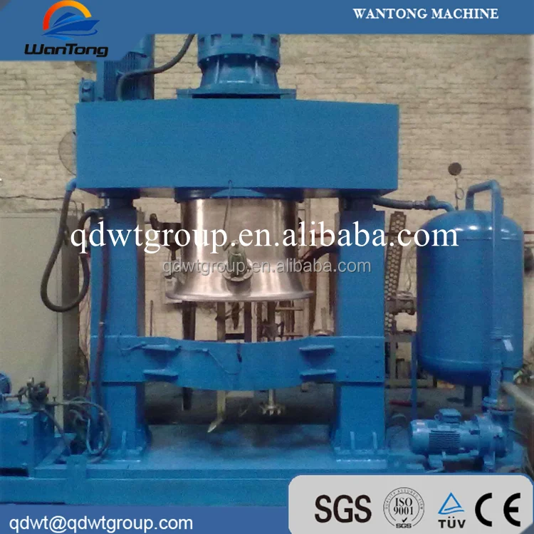 Dual shaft planetary butterfly dispersing mixer 500L